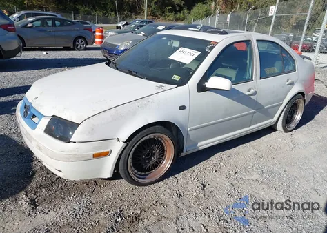 2001 Volkswagen Jetta Gls 1.8L Turbo z USA, uszkodzony, nr VIN 3VWSC29M51M039132